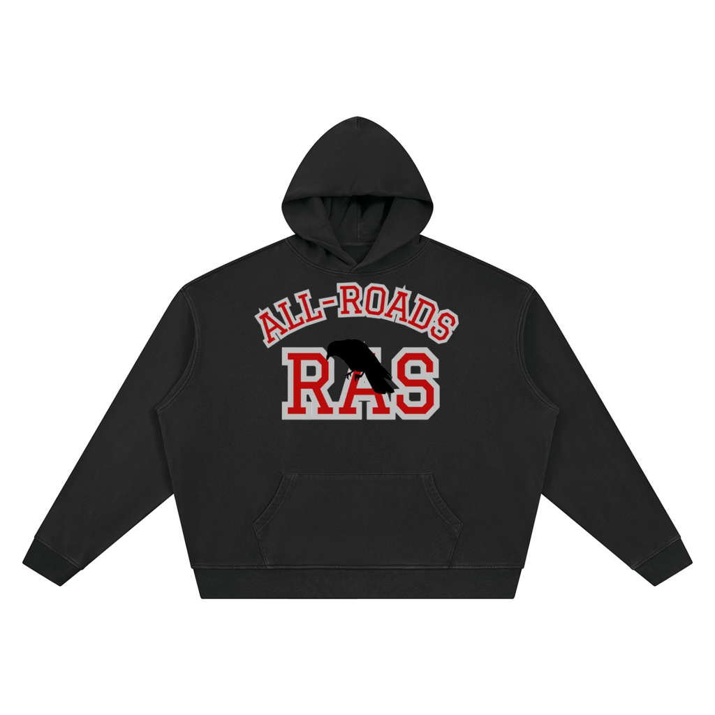 Unisex Vintage Wash Boxy Hoodie