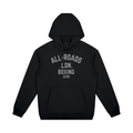 Unisex Oversized Raglan Pullover Hoodie