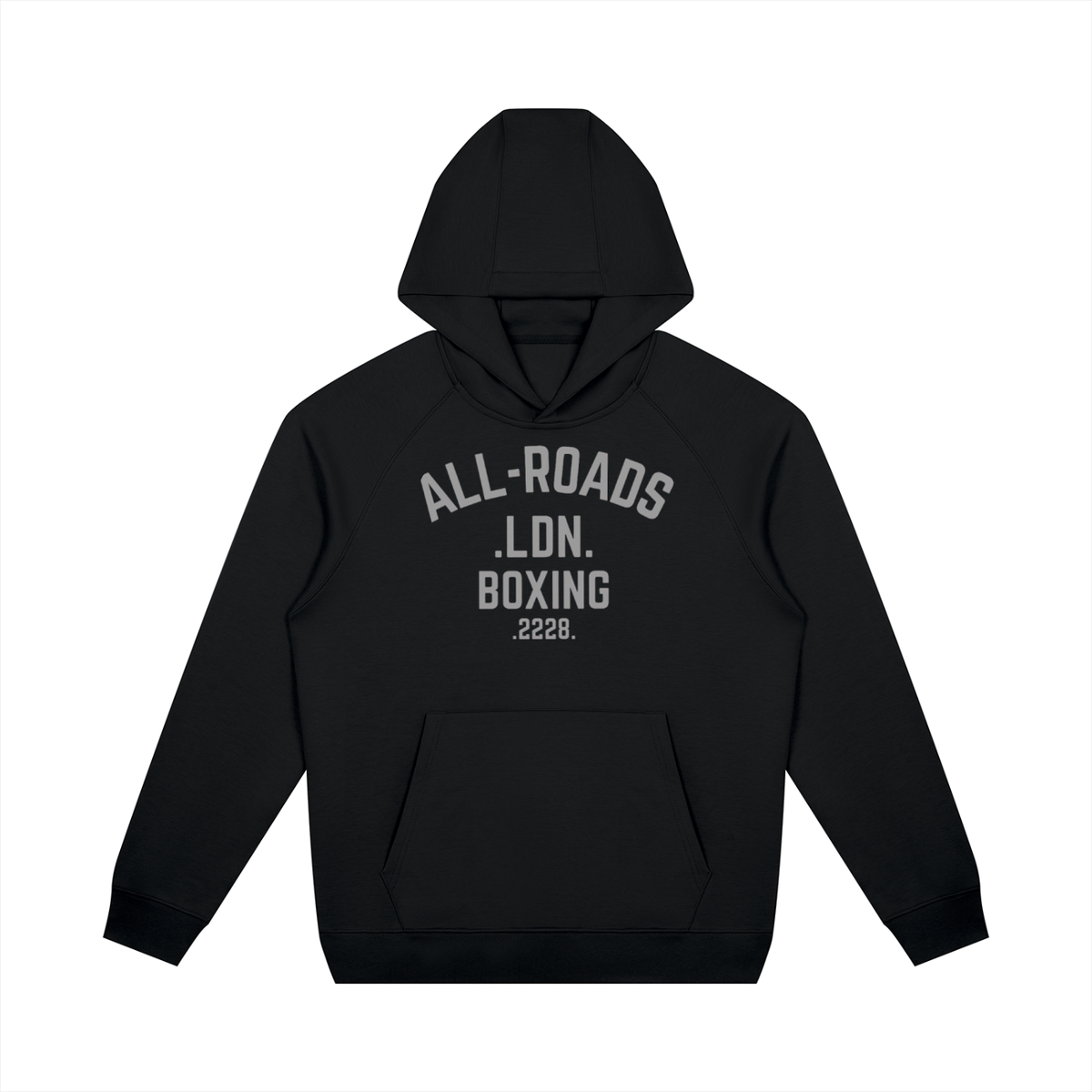 Unisex Oversized Raglan Pullover Hoodie